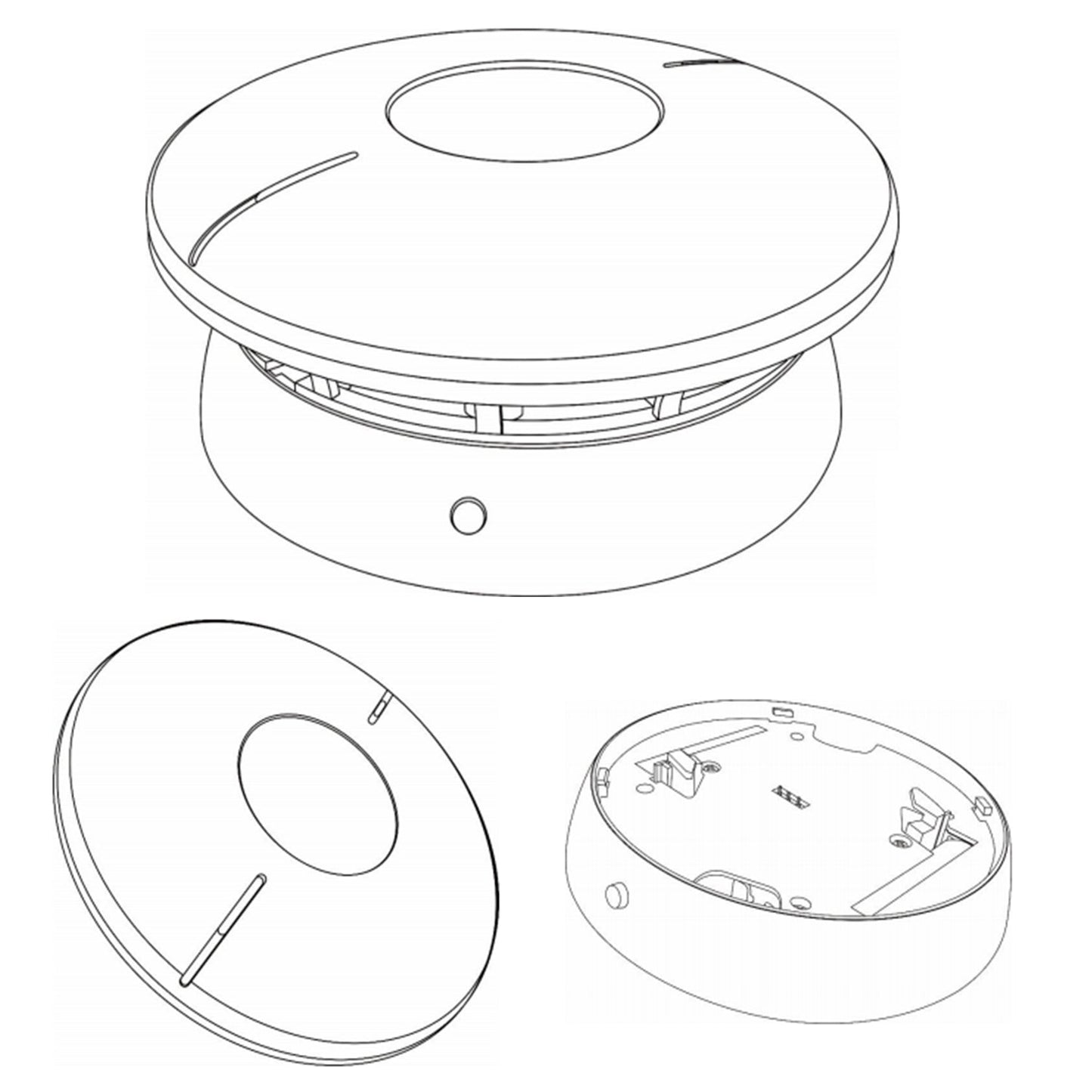YoLink Smoke & CO Alarm YoLink Hub Required - YoLink