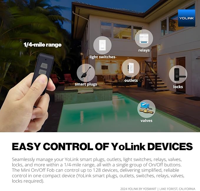 Smart Fobs for use with YoLink Devices