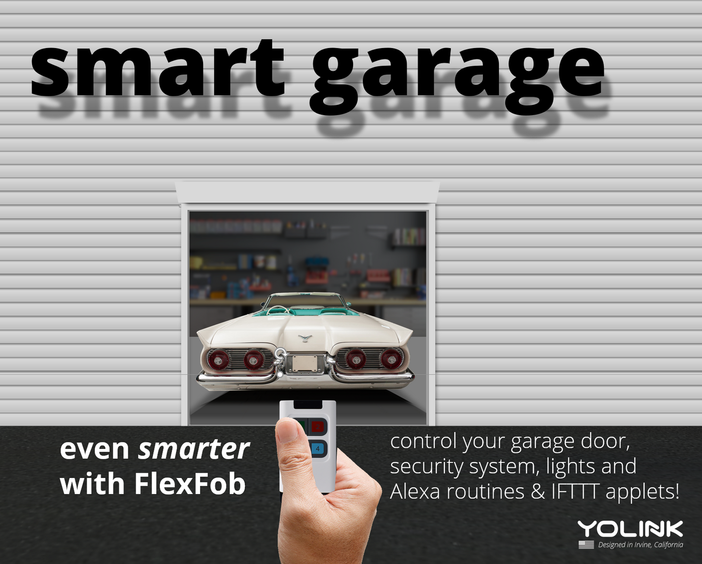YoLink Finger: Universal Garage Door Controller, YoLink Hub Required - YoLink
