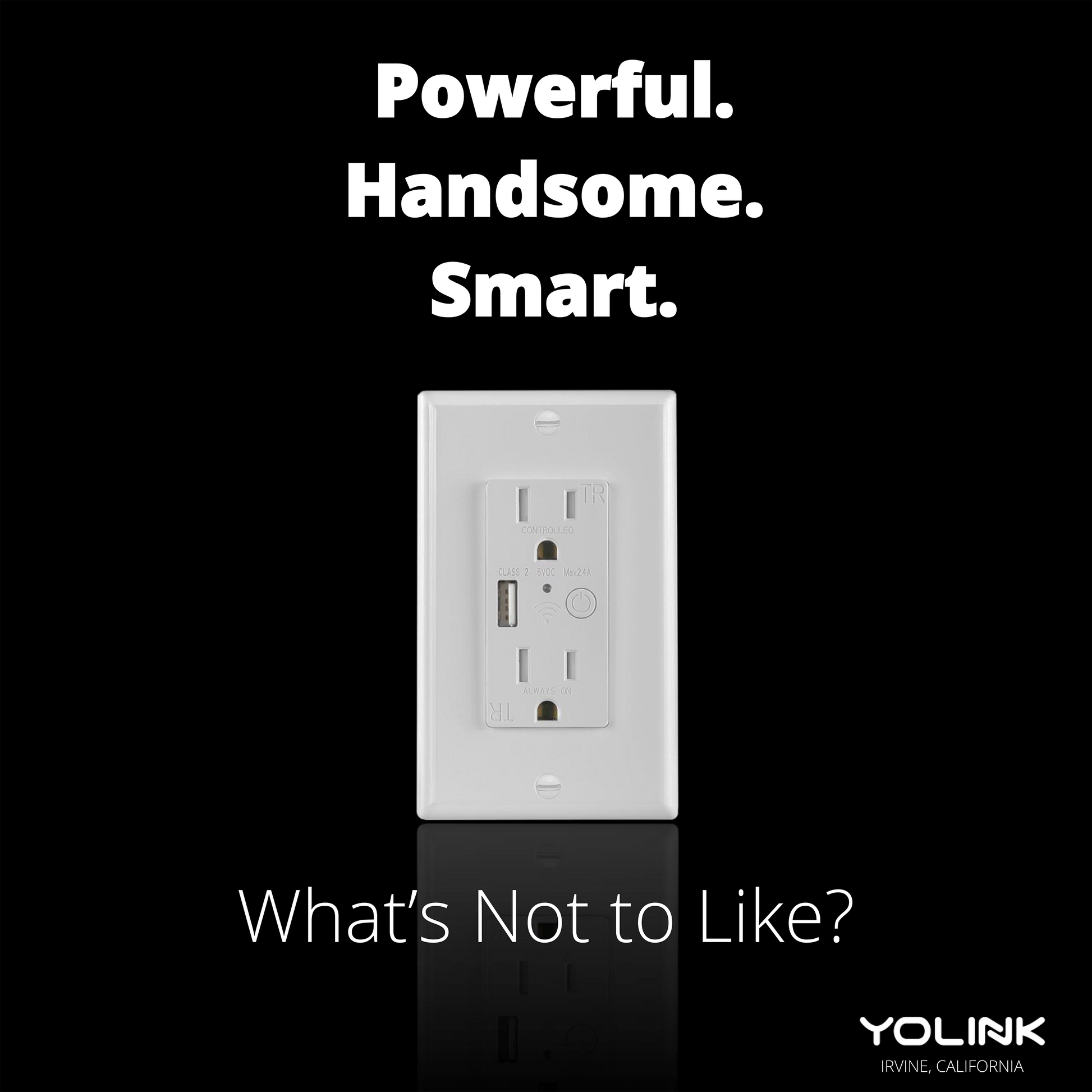 YoLink Smart In-Wall Outlet Works with Alexa, Google Assistant, and IFTTT, YoLink Hub Required - YoLink