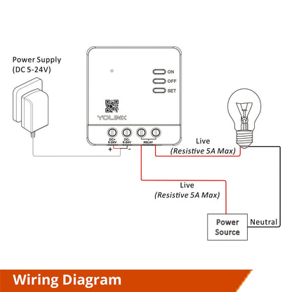 YoLink Smart Relay - YoLink Hub Required - YoLink