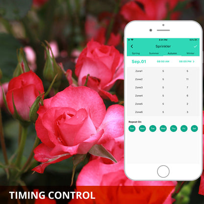 YoLink Smart Sprinkler Controller Works with Alexa, Google Assistant, and IFTTT, YoLink Hub Required - YoLink